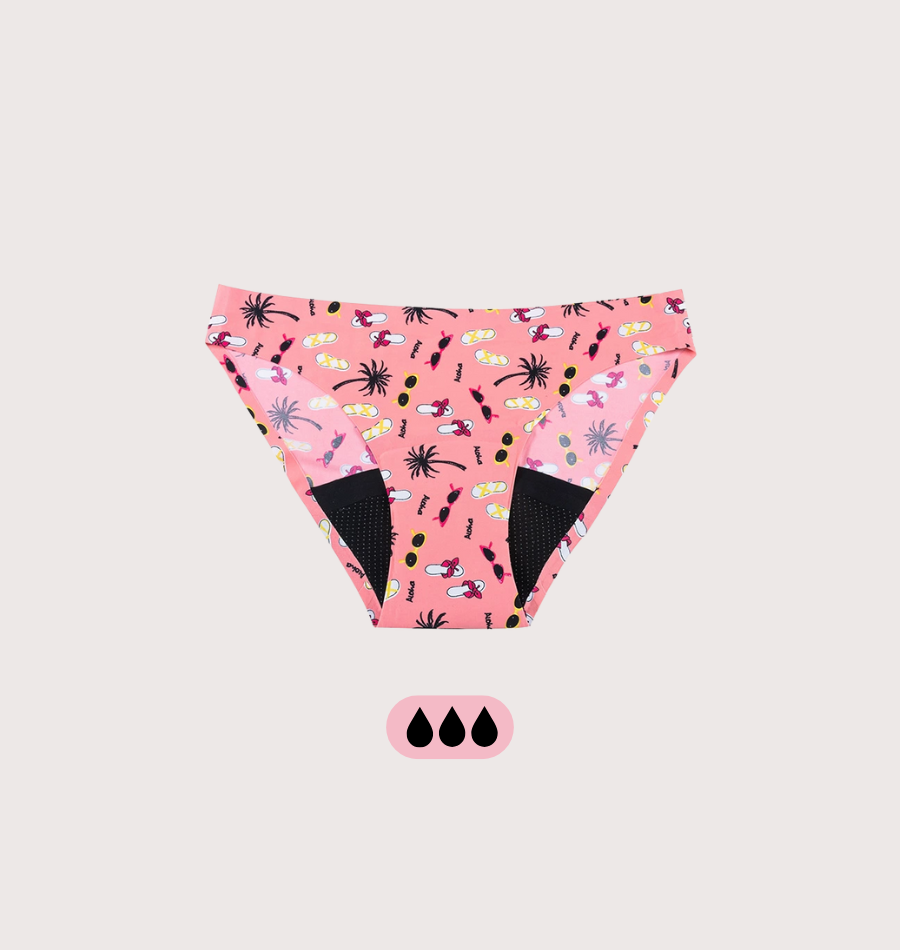 Teen Period Underwear - Seamless Hipster