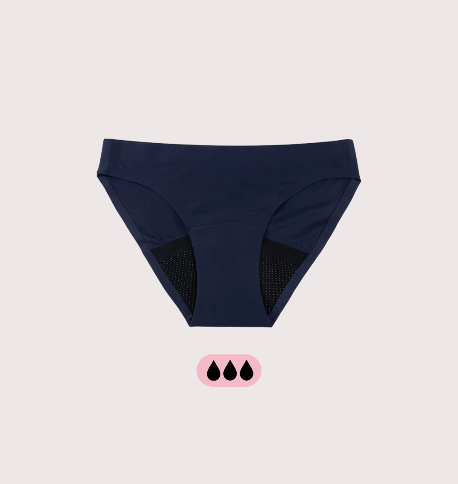 Teen Period Underwear - Seamless Hipster