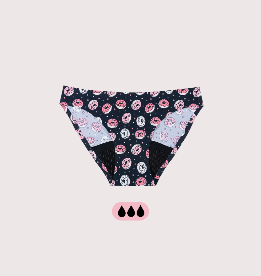 Teen Period Underwear - Seamless Hipster