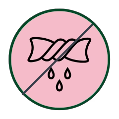 2: Do not wring