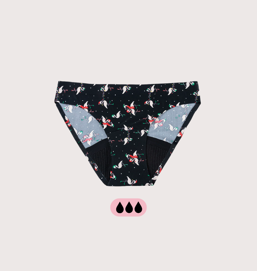 Teen Period Underwear - Seamless Hipster