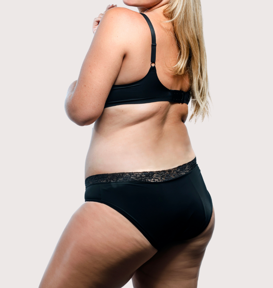 Briefs with lace