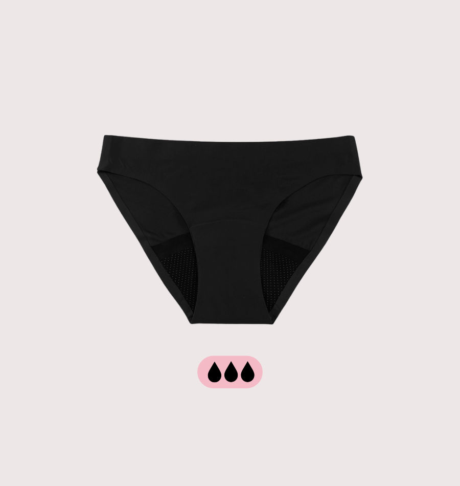 Teen Period Underwear - Seamless Hipster