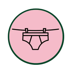 3: Lay flat or hang to dry