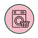 2: Put in the washing machine
